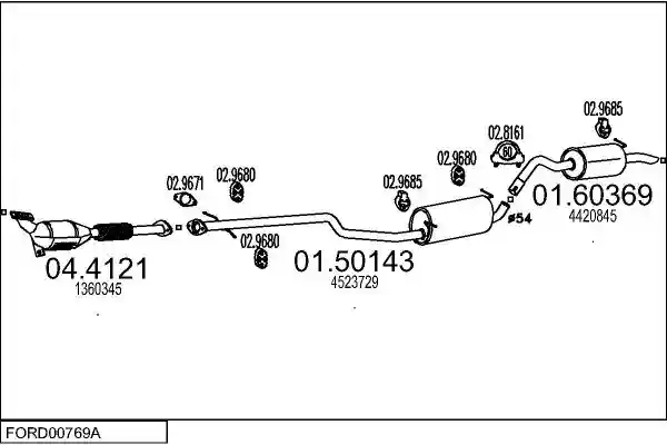 MTS FORD00769A016940