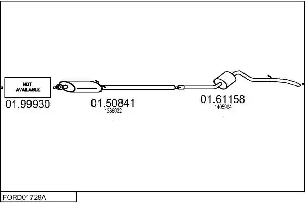 MTS FORD01729A019589