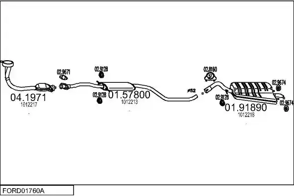 MTS FORD01760A005172