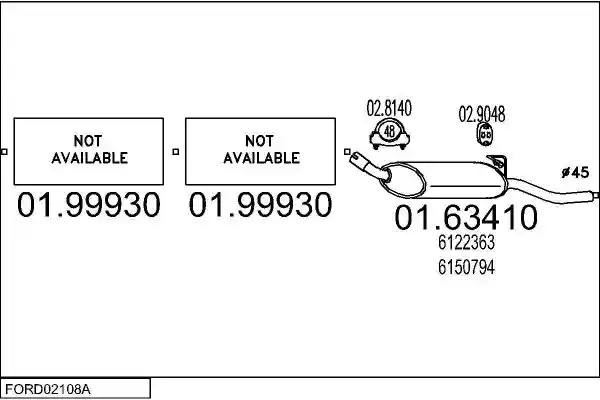 MTS FORD02108A001440
