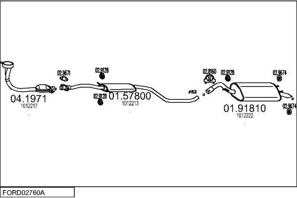 MTS FORD02760A003884