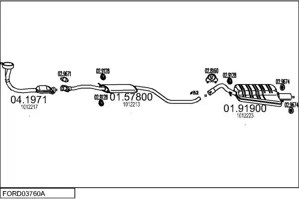 MTS FORD03760A005172