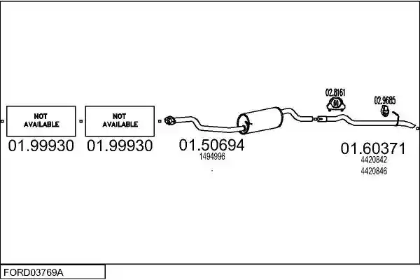 MTS FORD03769A016939