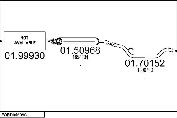 MTS FORD04508A125855