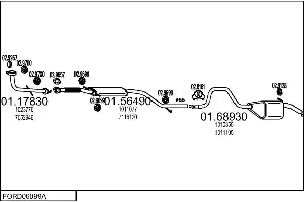 MTS FORD06099A005317