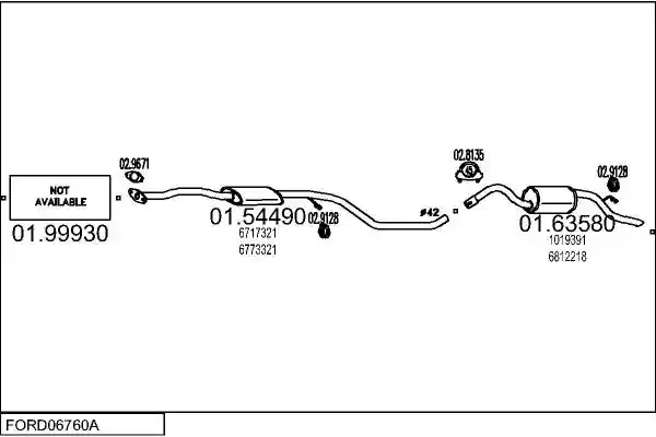 MTS FORD06760A001087