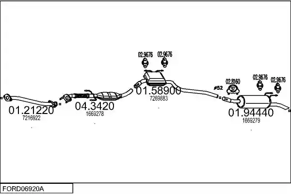 MTS FORD06920A004699