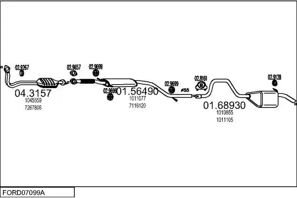 MTS FORD07099A005317