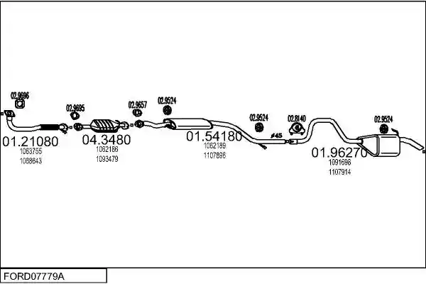 MTS FORD07779A005826