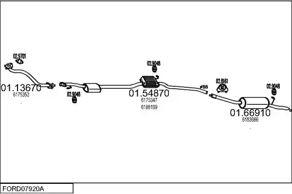 MTS FORD07920A000903