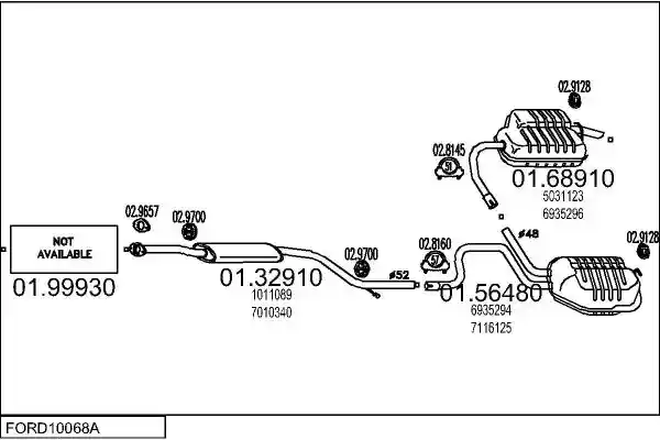MTS FORD10068A008308