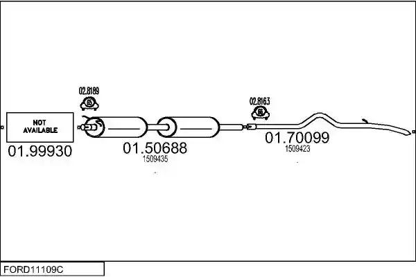 MTS FORD11109C030419