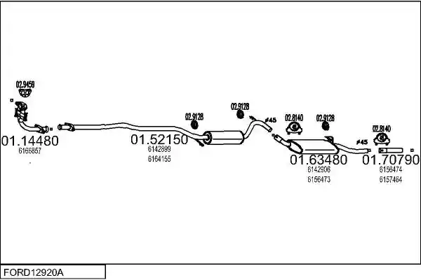 MTS FORD12920A000728