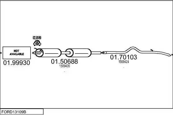 MTS FORD13109B030418