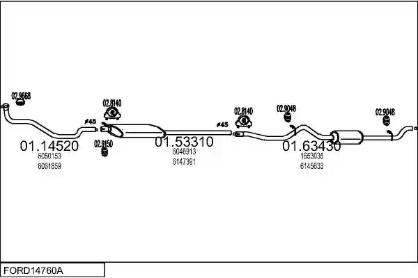 MTS FORD14760A008720