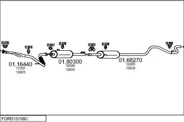 MTS FORD15708C135645