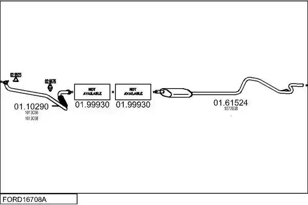 MTS FORD16708A135645