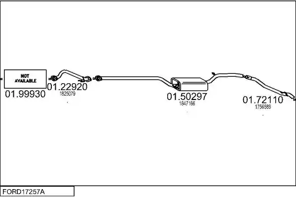 MTS FORD17257A108814