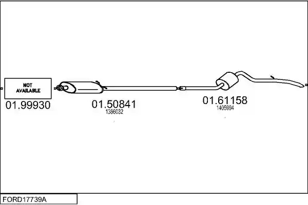 MTS FORD17739A019589