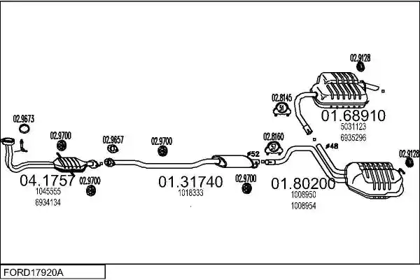 MTS FORD17920A004827