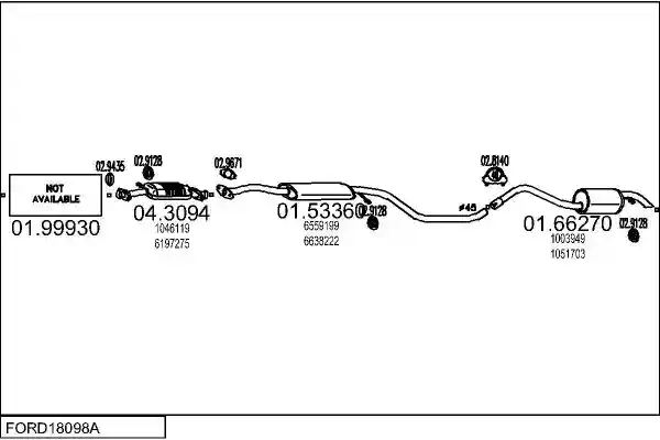 MTS FORD18098A006086