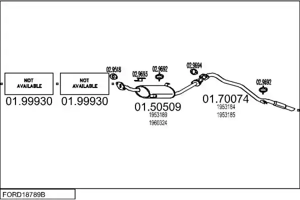 MTS FORD18789B005792