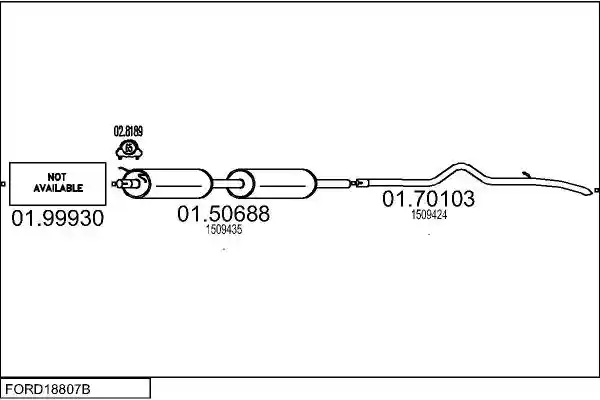 MTS FORD18807B011960