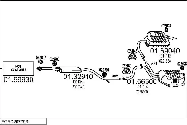 MTS FORD20779B001591