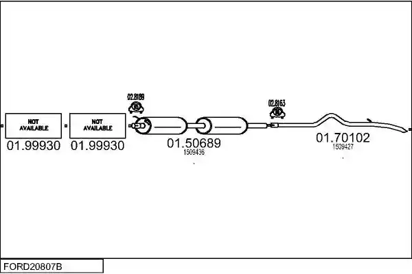 MTS FORD20807B029967
