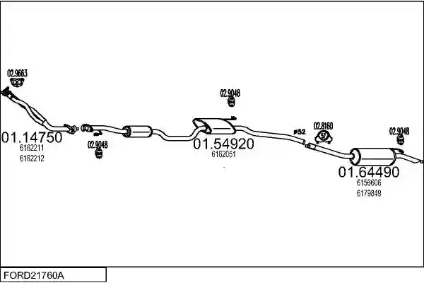 MTS FORD21760A000782