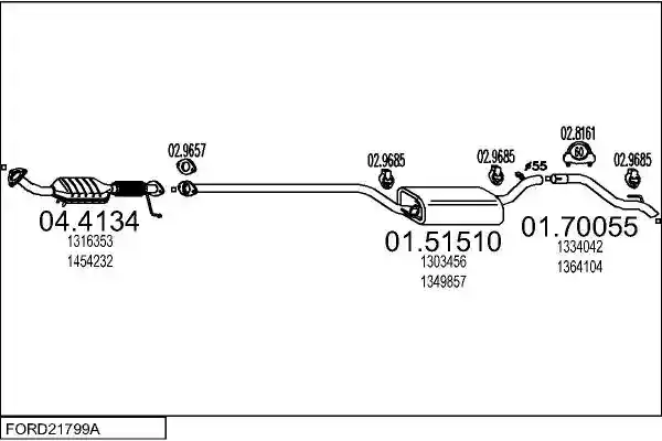 MTS FORD21799A018958