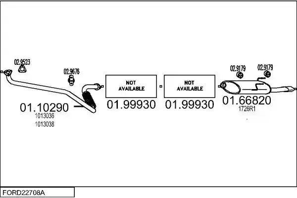 MTS FORD22708A016304