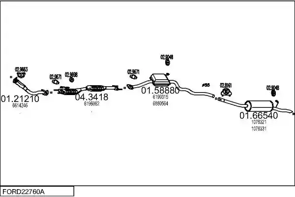 MTS FORD22760A000920
