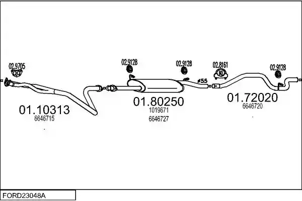 MTS FORD23048A008765
