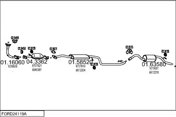 MTS FORD24119A001087