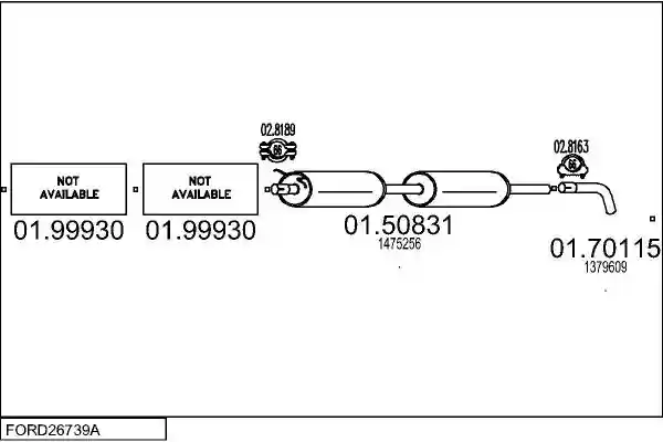 MTS FORD26739A019600