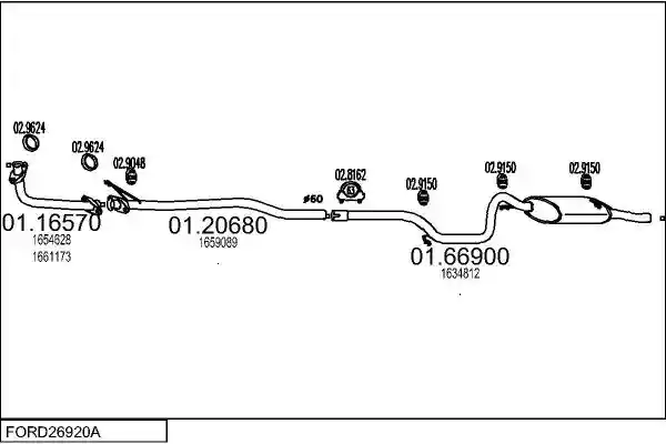 MTS FORD26920A000689