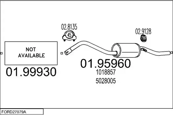 MTS FORD27079A011022
