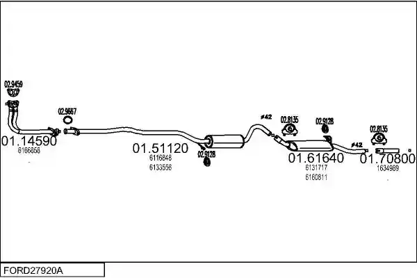 MTS FORD27920A001477
