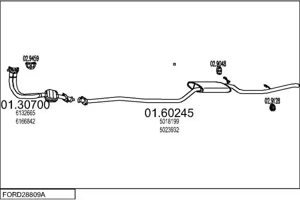 MTS FORD28809A001041