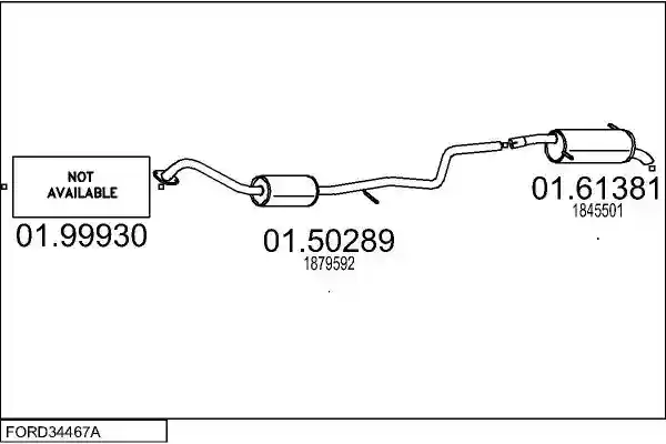 MTS FORD34467A116223