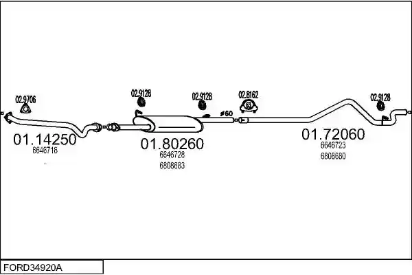 MTS FORD34920A001163