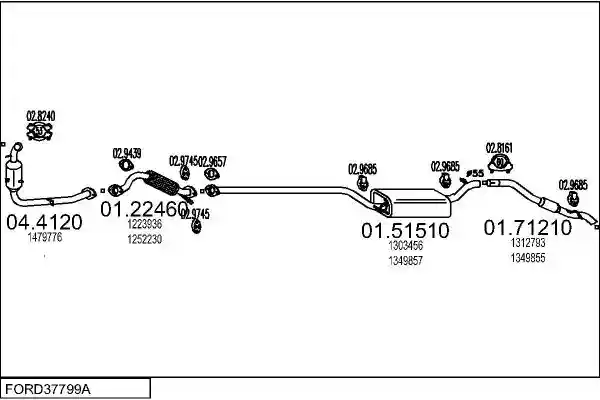 MTS FORD37799A018378