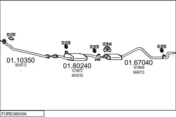 MTS FORD38920A009186