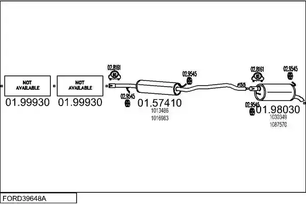 MTS FORD39648A017307