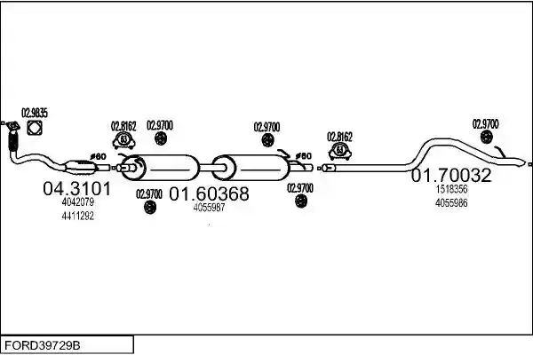 MTS FORD39729B014732