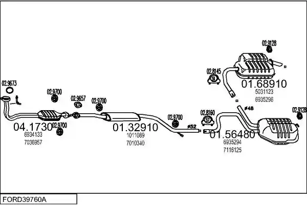 MTS FORD39760A001306
