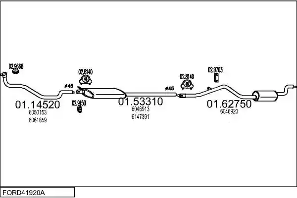 MTS FORD41920A007482