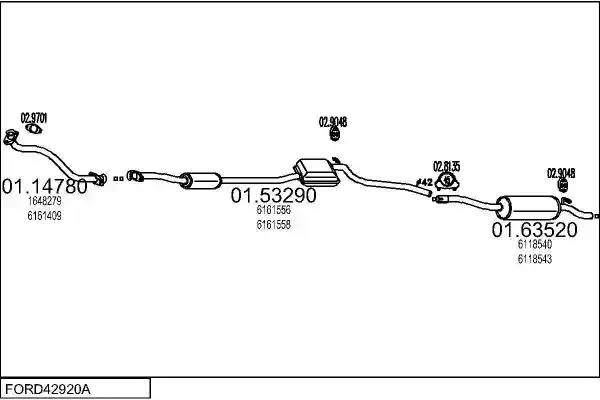 MTS FORD42920A001526