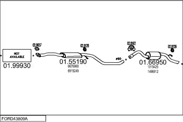 MTS FORD43809A005183